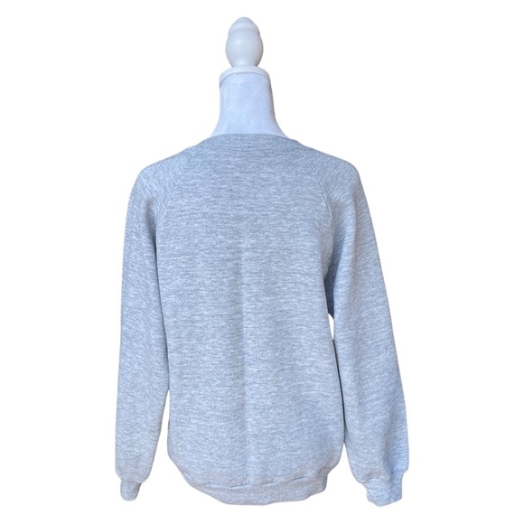 Vintage 1980s Disney Mickey Mouse Sweatshirt | Size Medium | Color Gray - Picture 3 of 6